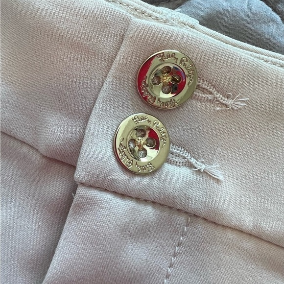 NWT Lilly Pulitzer Joette Stretch Dinner Shorts in Palm Beach Sandstone - Picture 14 of 16